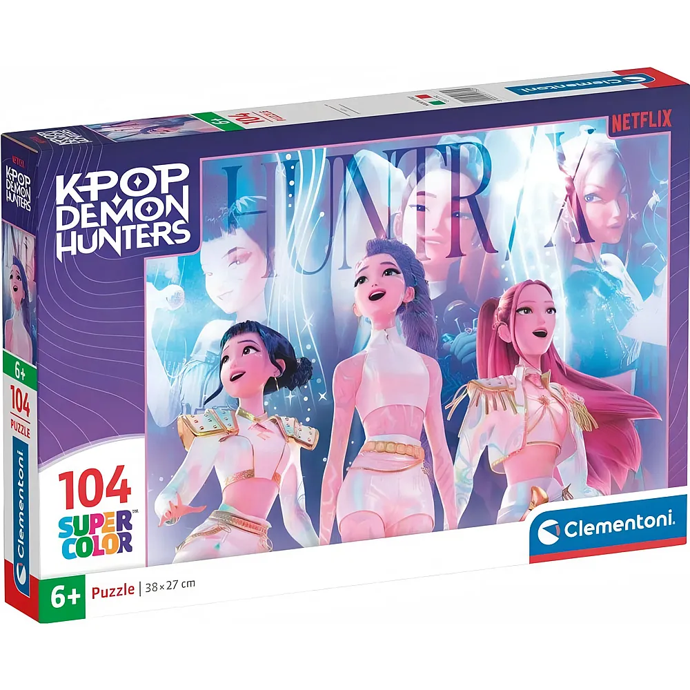 meinspielzeug - Clementoni Puzzle KPop Demon Hunters 104Teile | Puzzle 10-104 Teile
