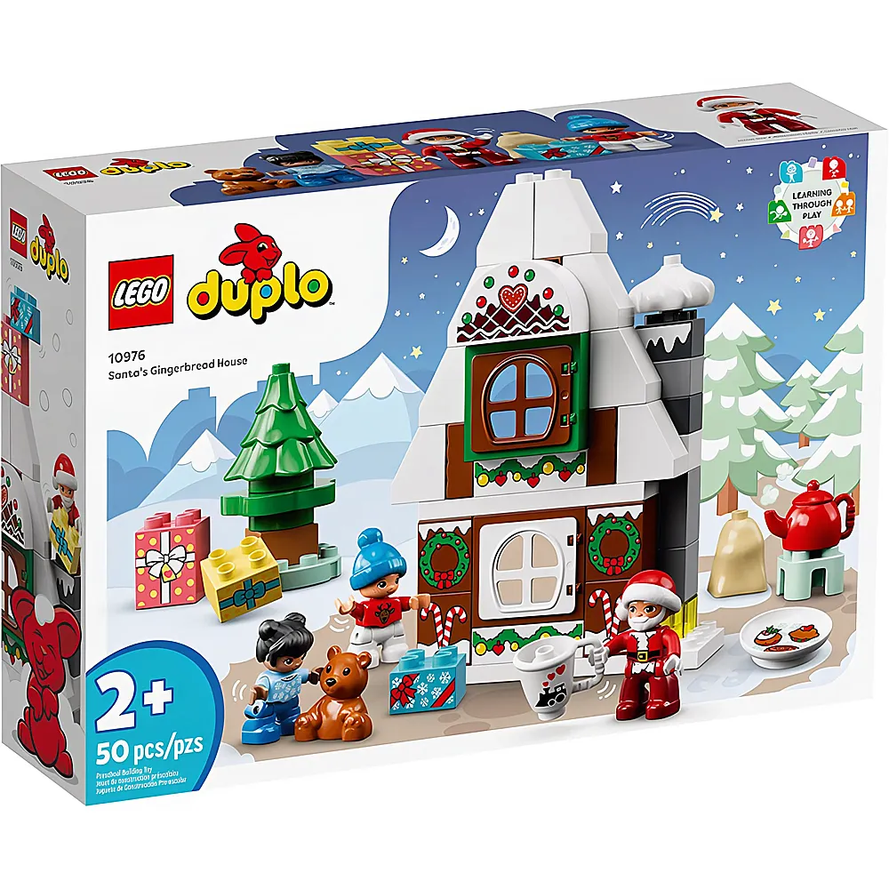 LEGO DUPLO Lebkuchenhaus mit Weihnachtsmann 10976