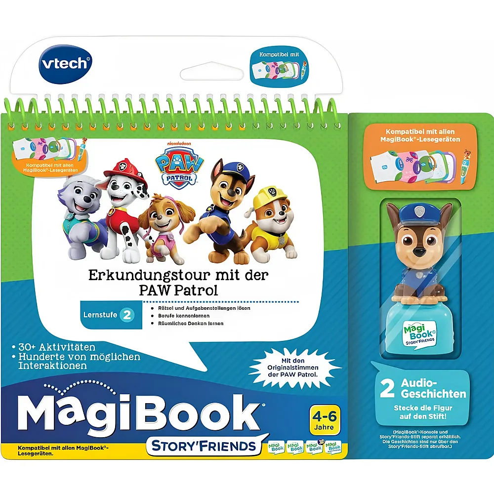 vtech Story'Friend Lernfigur ohne Stift PAW Patrol / Lernstufe 2