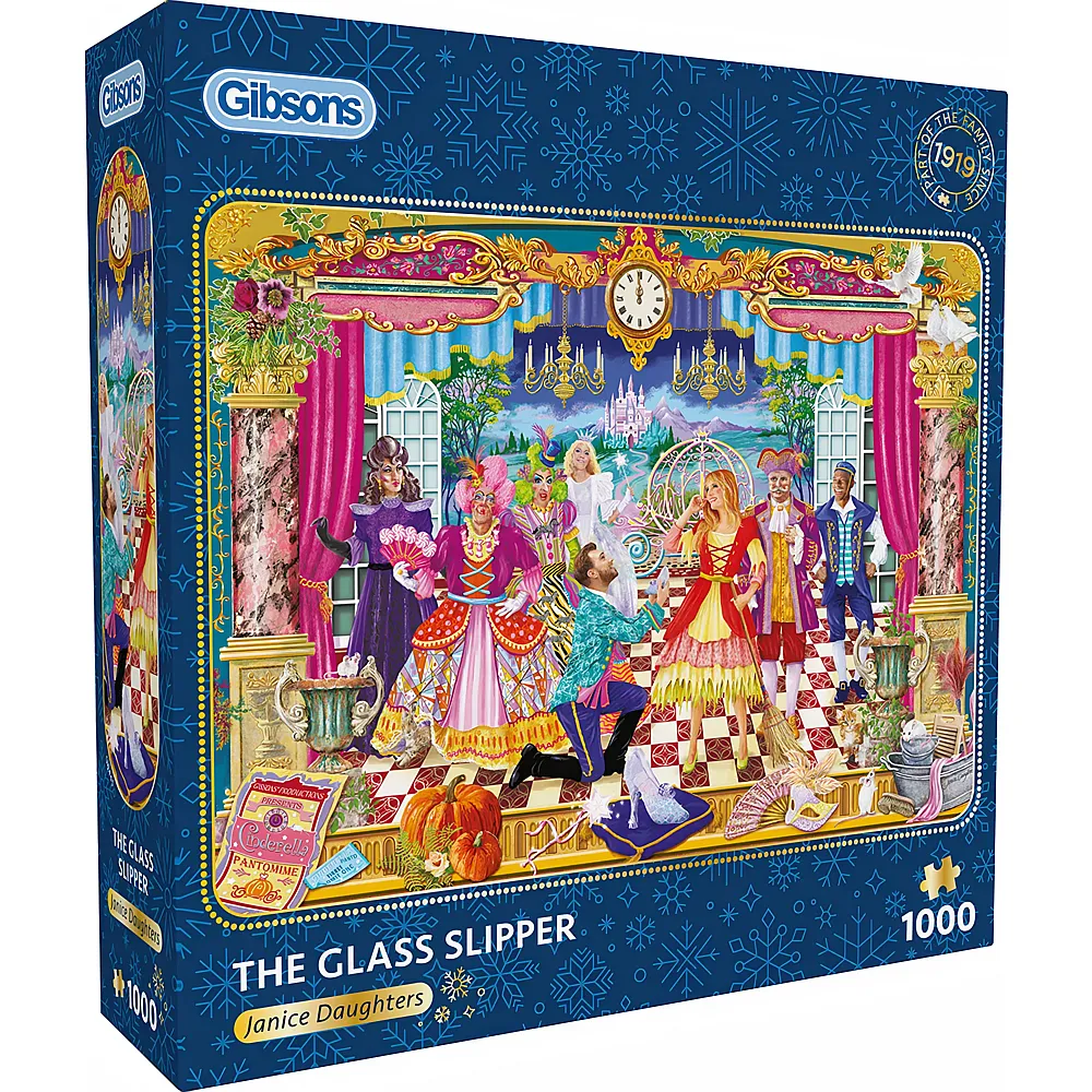 Gibsons Puzzle Janice Daughters The Glass Slipper 1000Teile
