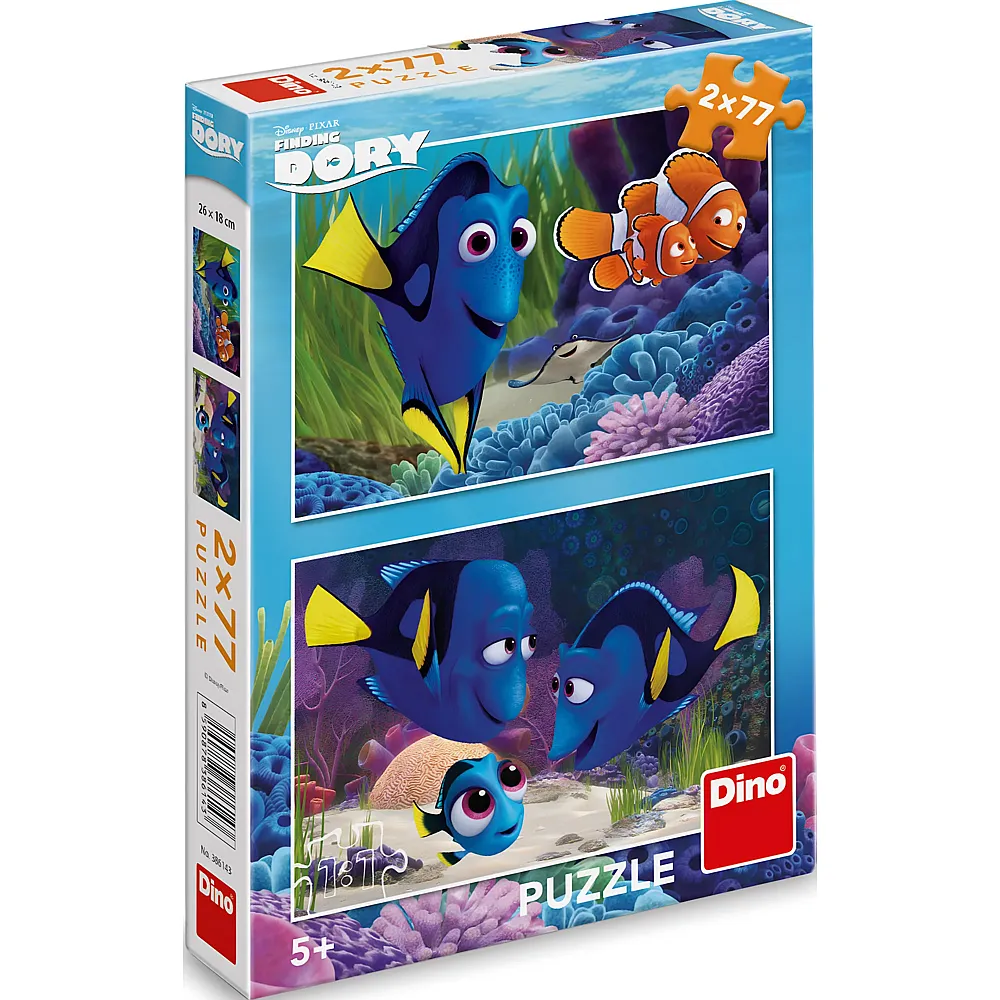 Dino Puzzle Finding Dory - 77 Teile