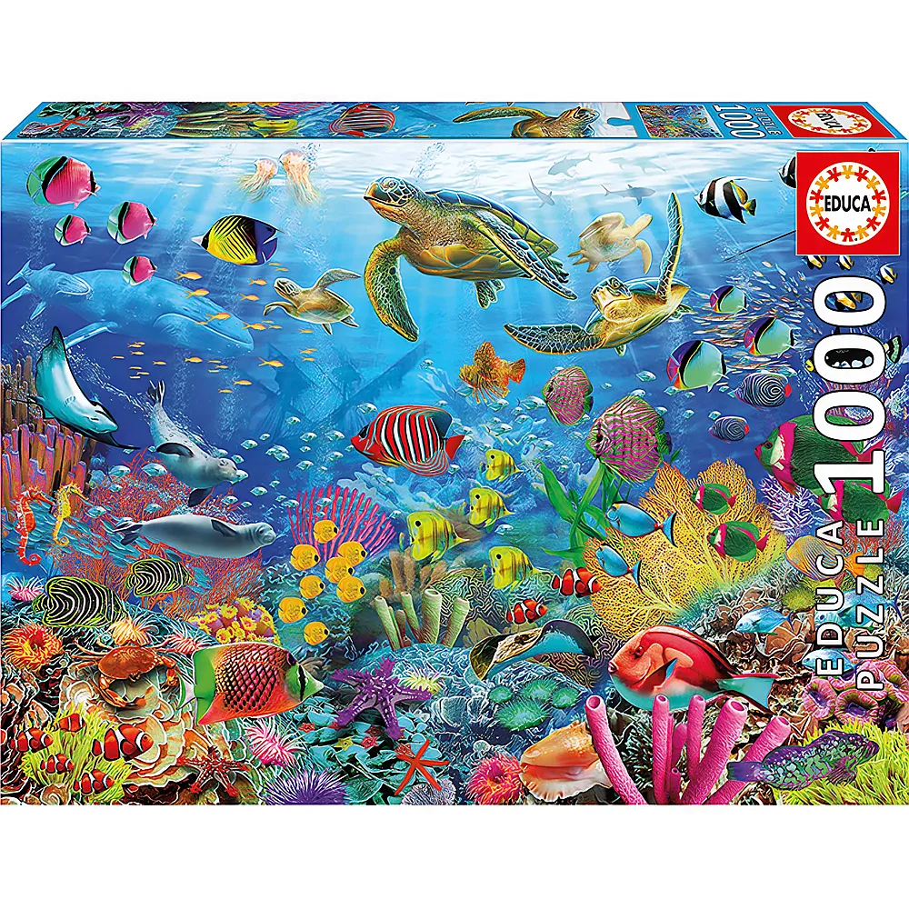 Educa Puzzle Unterwasserwelt 1000Teile