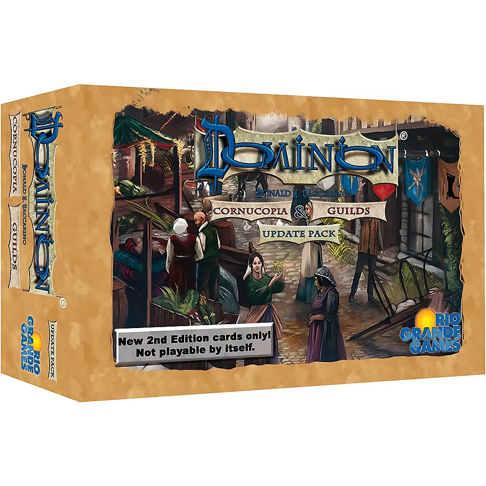 Rio Grande Games Dominion Cornucopia & Guilds - Update Pack - Englisch - Kennerspiele