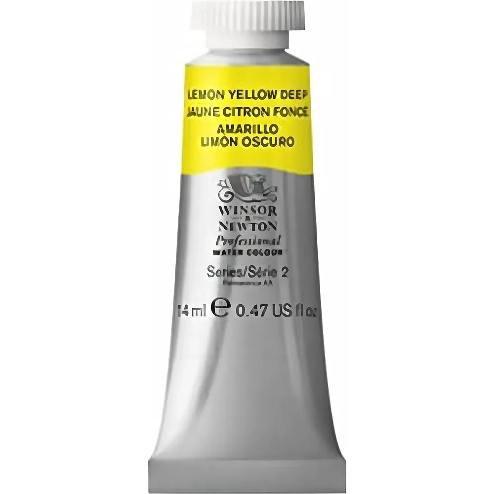 meinspielzeug - Winsor & Newton W&n Prof. Water Colour 14ml Tube Zitronengelfb Dunkel