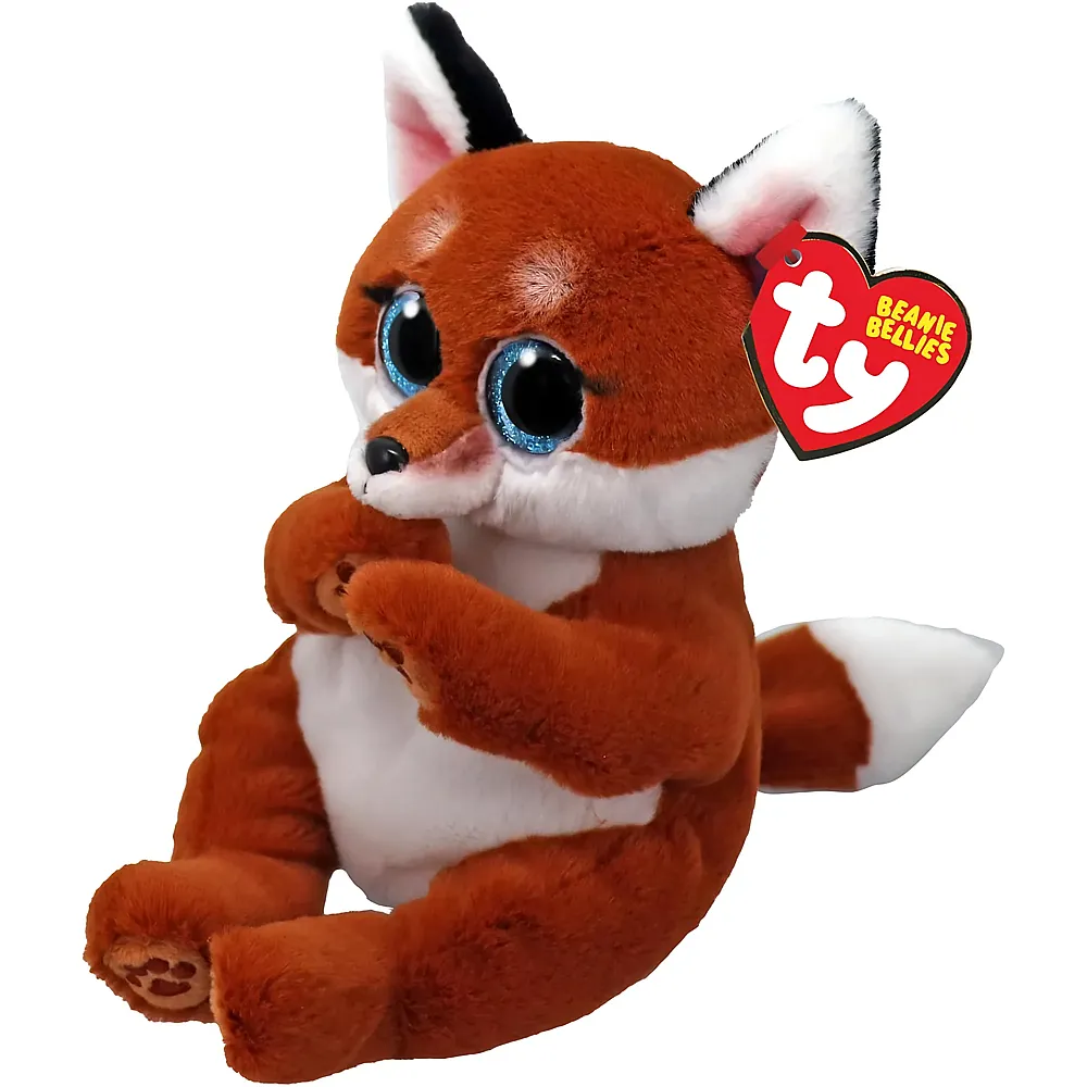 meinspielzeug - Ty Beanie Bellies Witt der Fuchs - 17 cm | Waldtiere Pl�sch