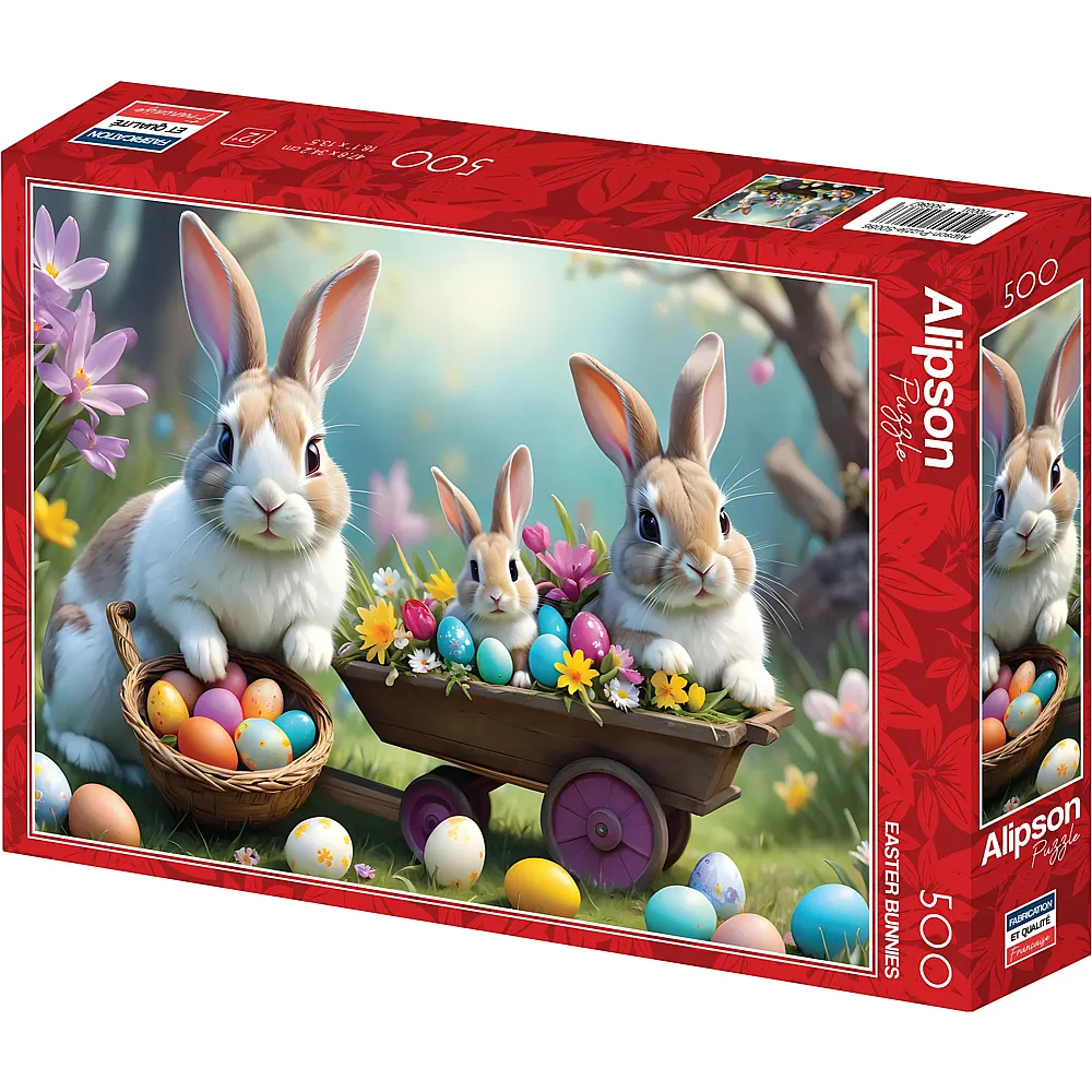 Alipson Puzzle Osterhasen - 500 Teile