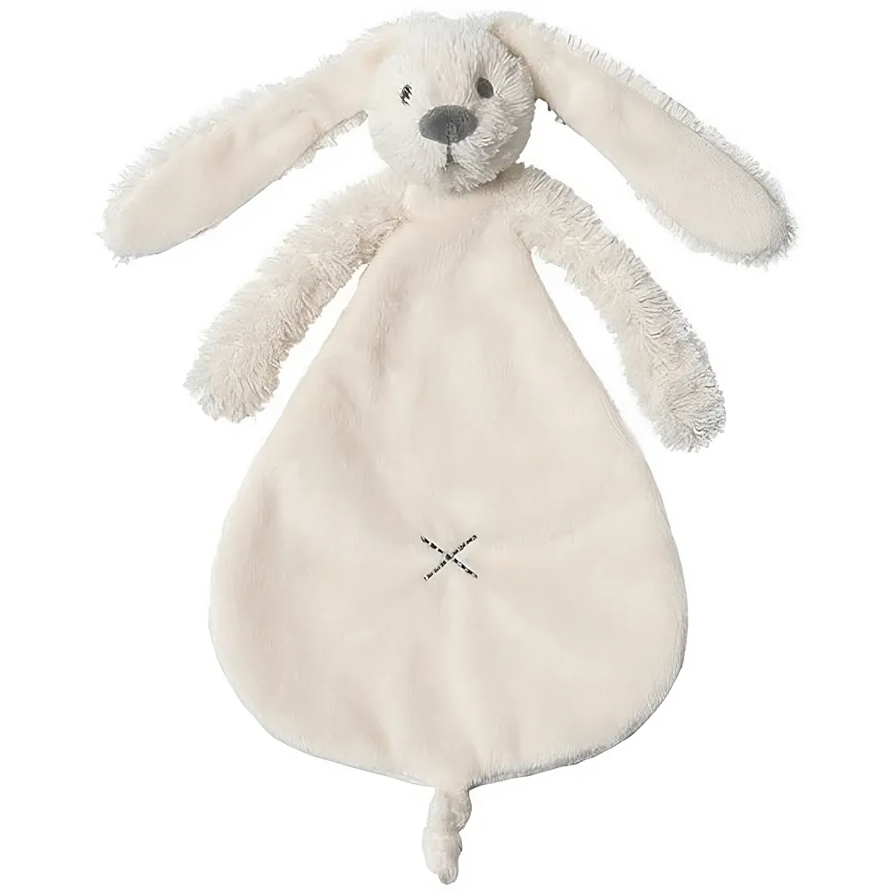 Happy Horse Schmusetuch Hase Richie Elfenbein - 25 cm | Schmuset�cher