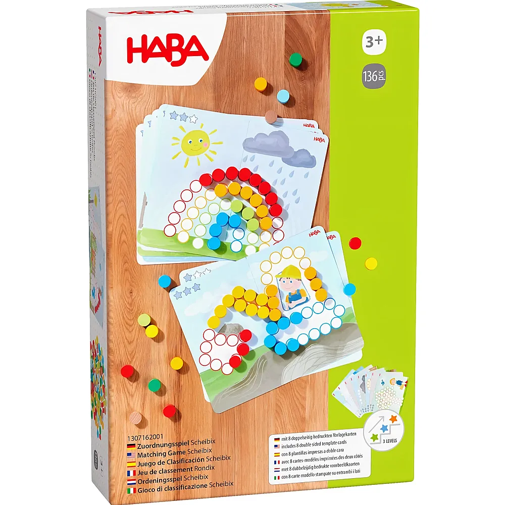 HABA Spiele Zuordnungsspiel Scheibix