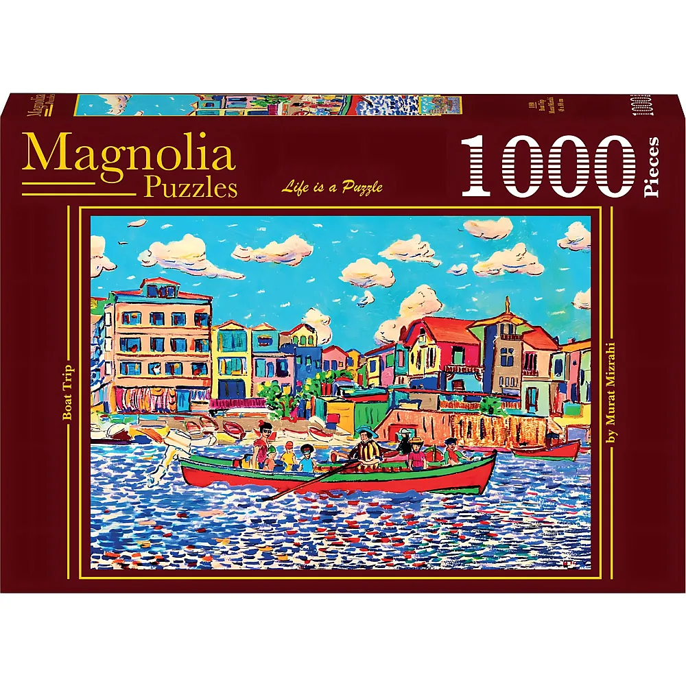 Magnolia Puzzle Puzzle 1000 Teile Bootstour