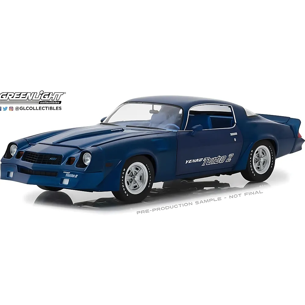 Greenlight 1981 Chevrolet Z/218 Yenko Turbo Z Blue