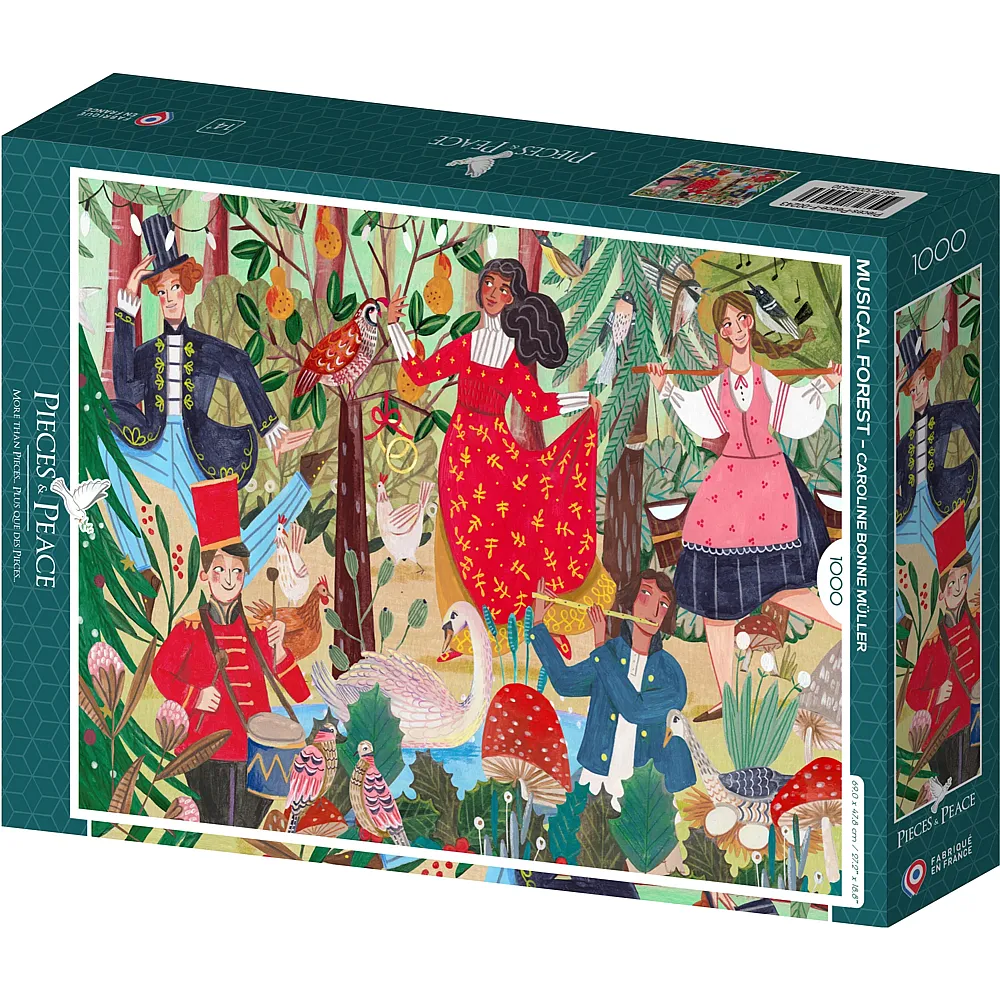Pieces & Peace Puzzle Caroline Bonne M�ller Musikalischer Wald 1000Teile