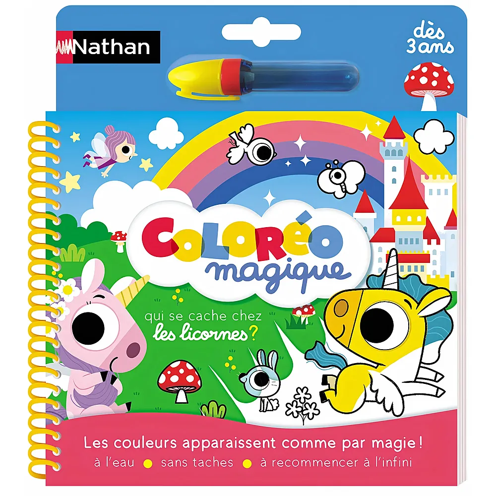 Nathan Coloreo Magique Licornes FR