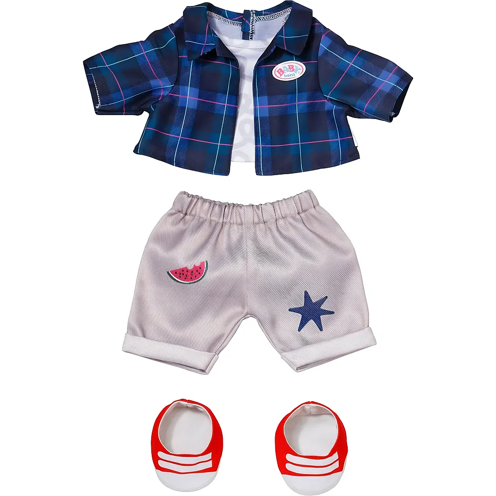 Zapf Creation Baby Born Teddy Cool-Outfit - 43 cm | Puppenkleider