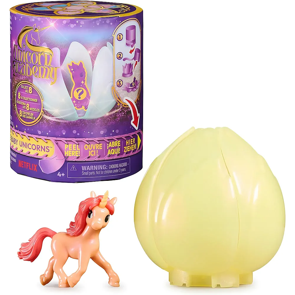Spin Master Unicorn Academy �berraschungs Einhorn in magischer Bl�te