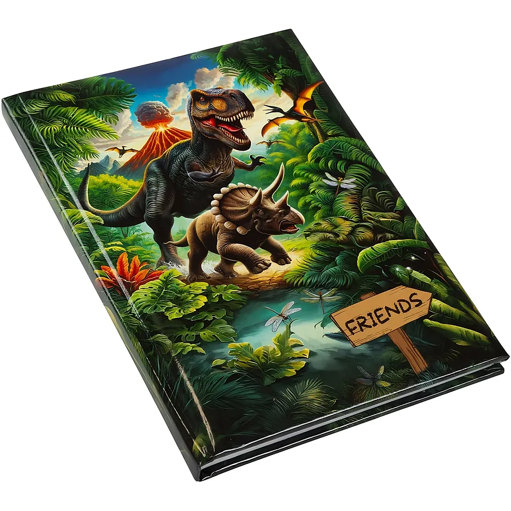 Goldbuch Freundebuch Vulkan
