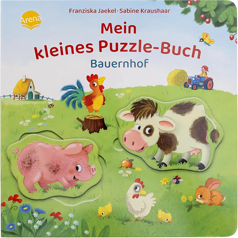 Arena Mein kleines Puzzle-Buch Bauernhof - Papp-Bilderb�cher