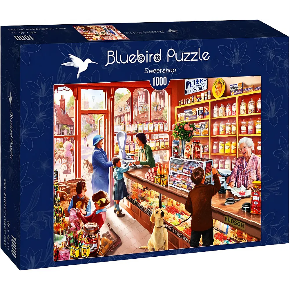 Bluebird Puzzle Steve Crisp Sweetshop - 1000 Teile