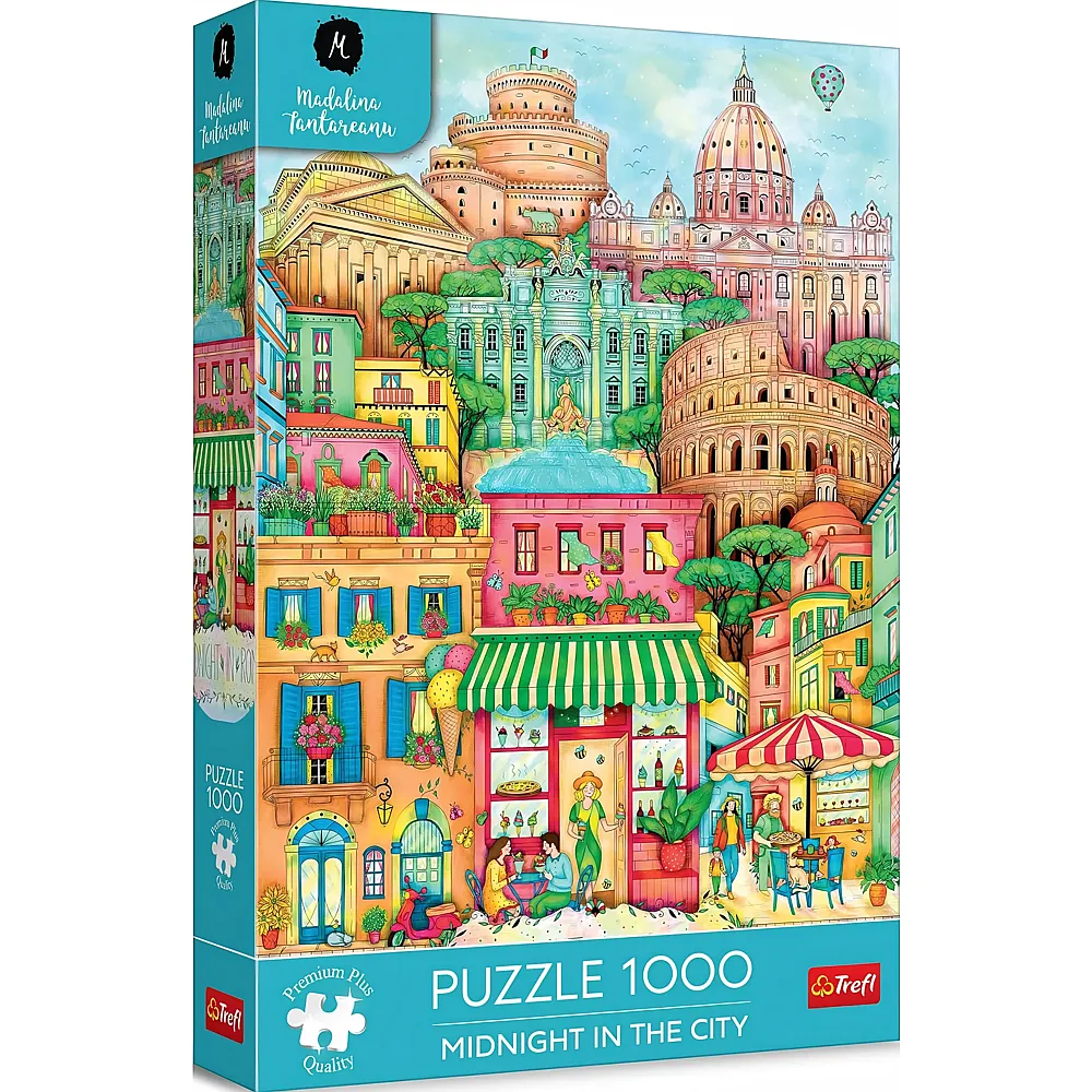 Trefl Puzzle Mitternacht in Rom - 1000 Teile