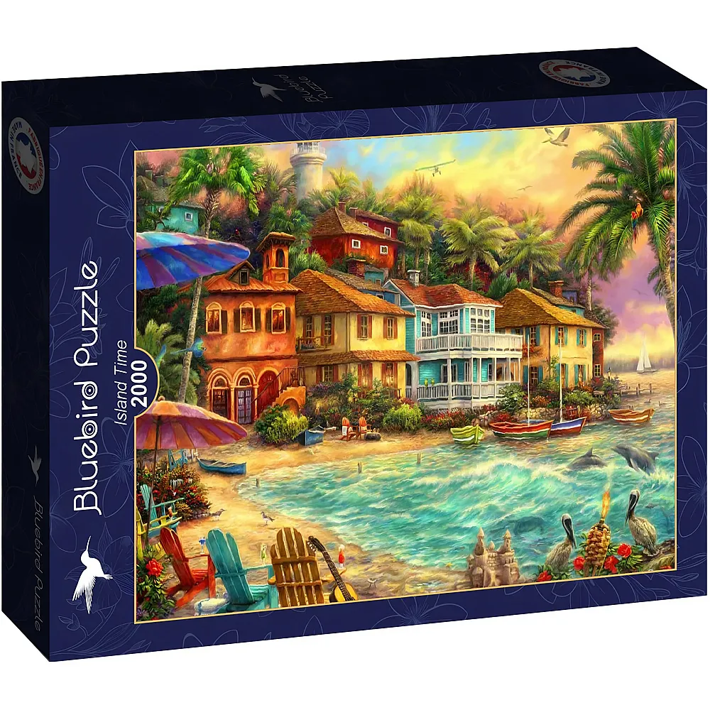 Bluebird Puzzle Island Time - 2000 Teile