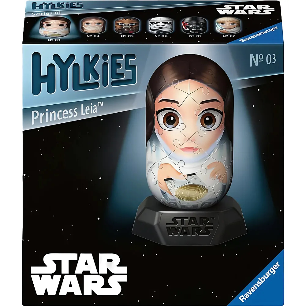Ravensburger Puzzle Hylkies Nr. 03 - Princess Leia 54Teile
