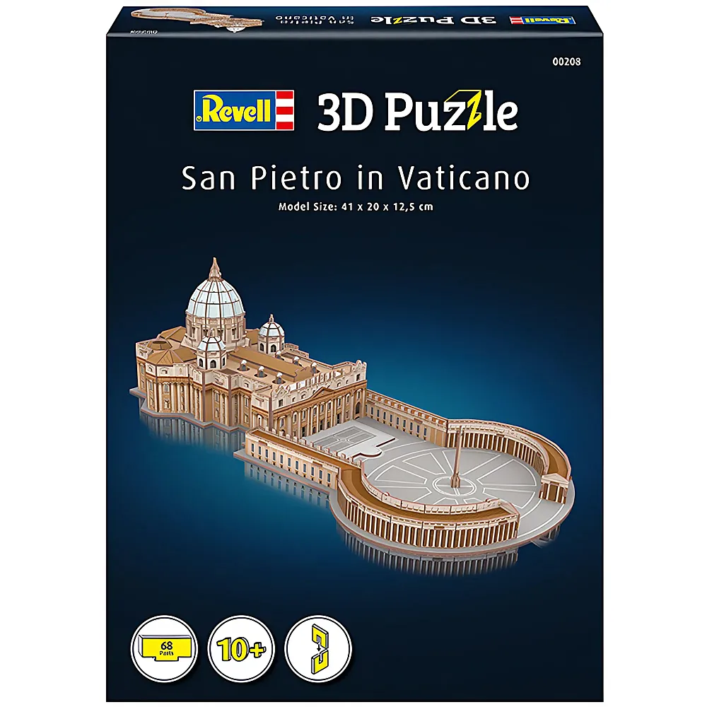 Revell Puzzle Petersplatz im Vatikan 68Teile