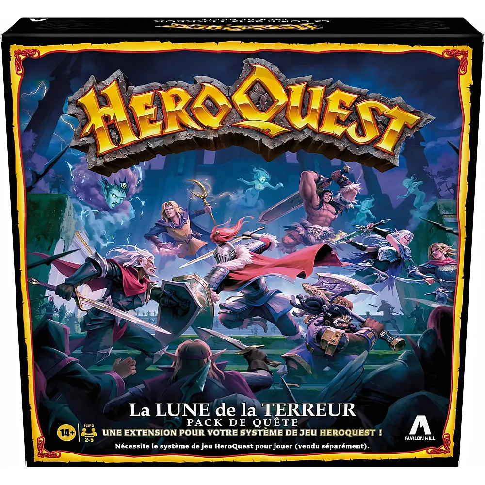 Avalon Hill HeroQuest La Lunde de la Terreur Extension - Franais