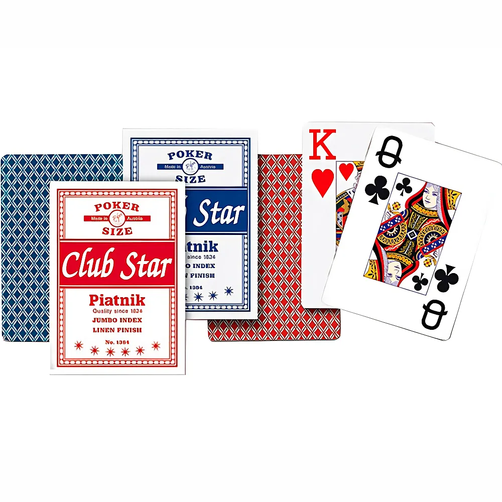 Piatnik Spiele Poker, Club Star Lino | Jassen