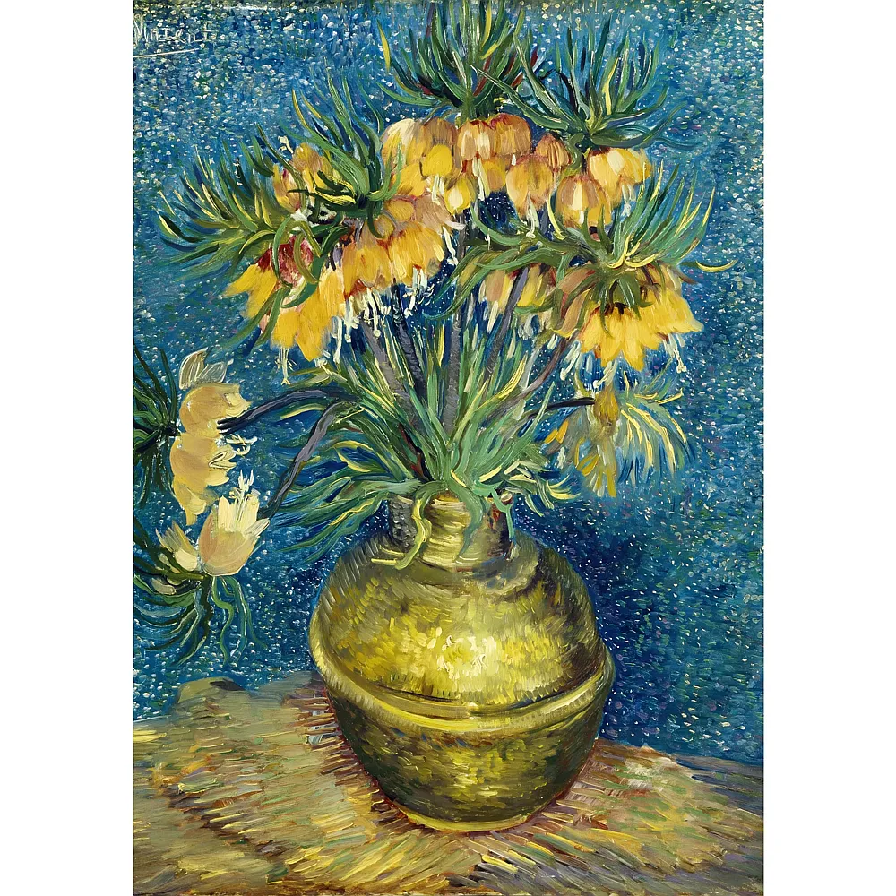Bluebird Puzzle Vincent Van Gogh Imperial Fritillaries in a Copper Vase, 1887 - 1000 Teile - Puzzle 1000 Teile