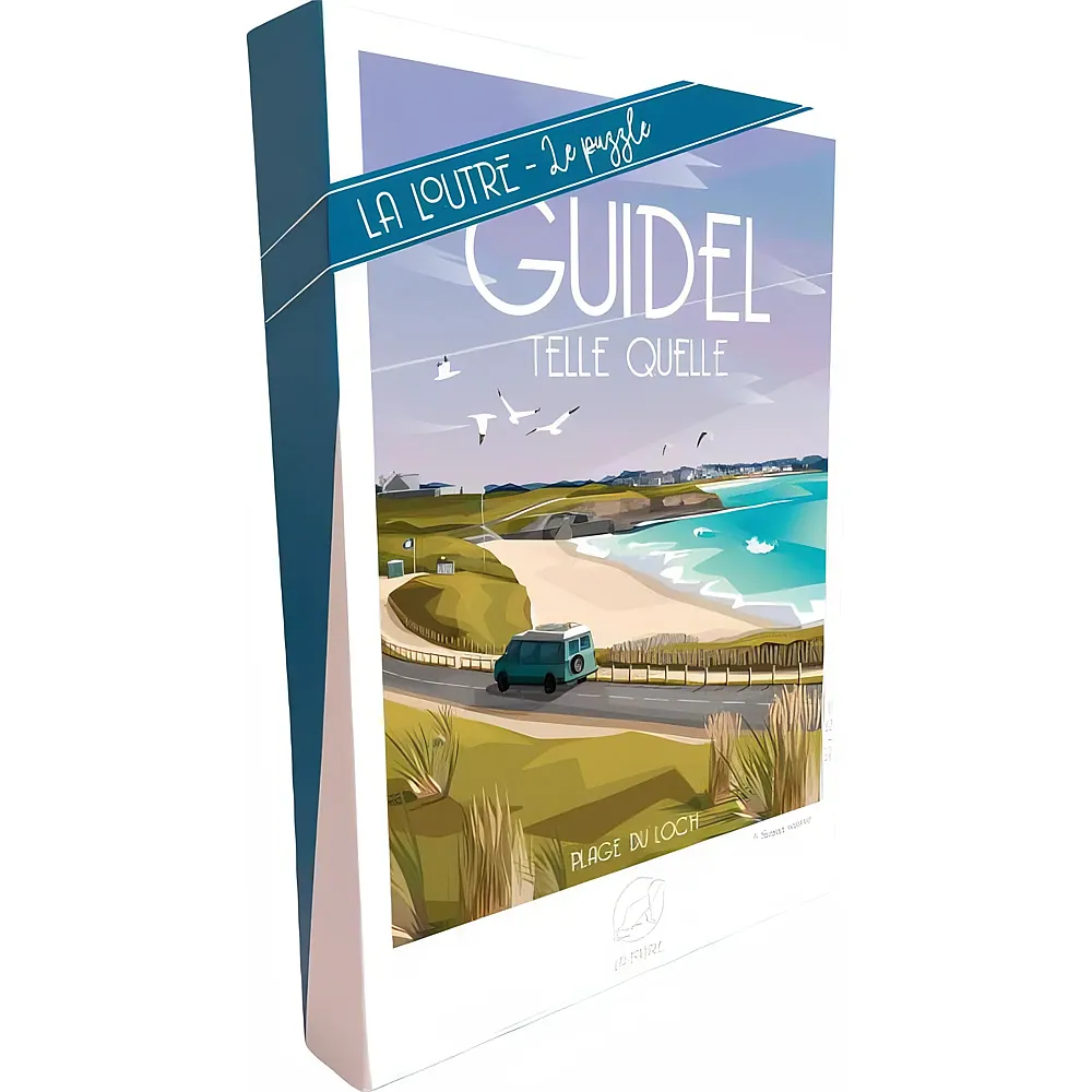 La Loutre Puzzle Guidel Telle Quelle - Plage du Loc'h - 1000 Teile