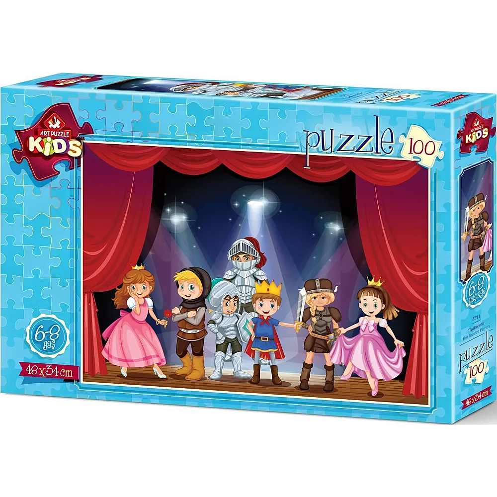 Art Puzzle Kids Artists - 100 Teile