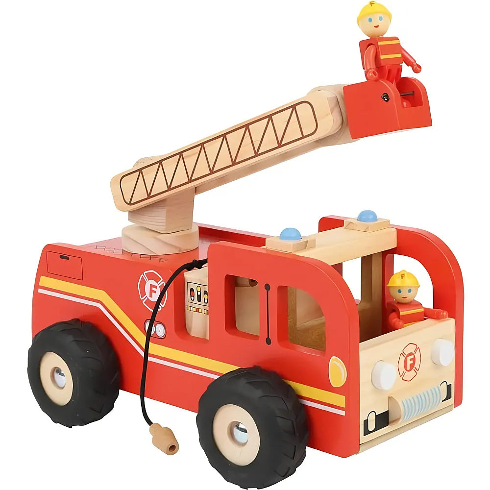small foot Feuerwehrauto mit Drehleiter