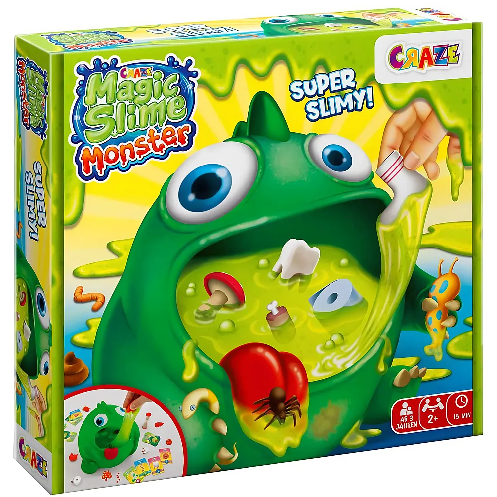 Craze Magic Slime Brettspiel Creepy Slime Monster