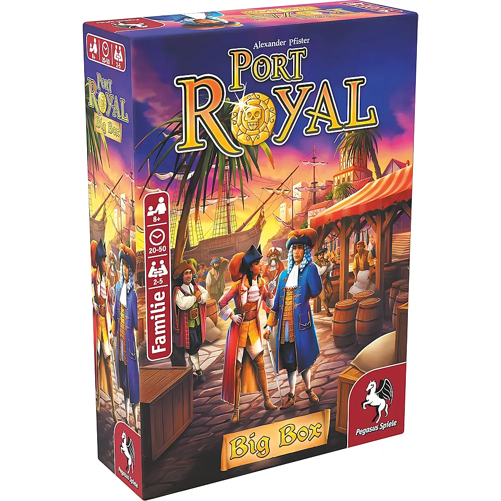 Pegasus Spiele Port Royal Big Box - Deutsch