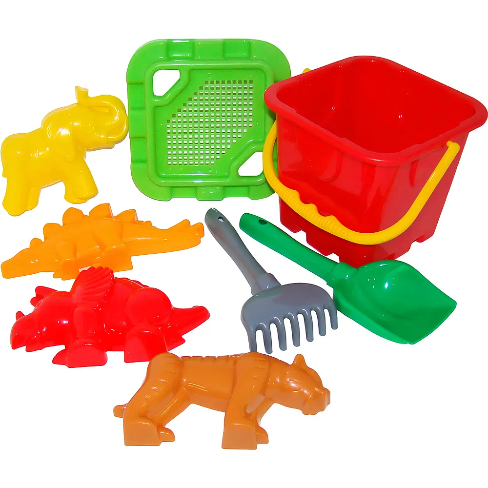 Cavallino Toys Castle Eimer-Set - 8 Teile