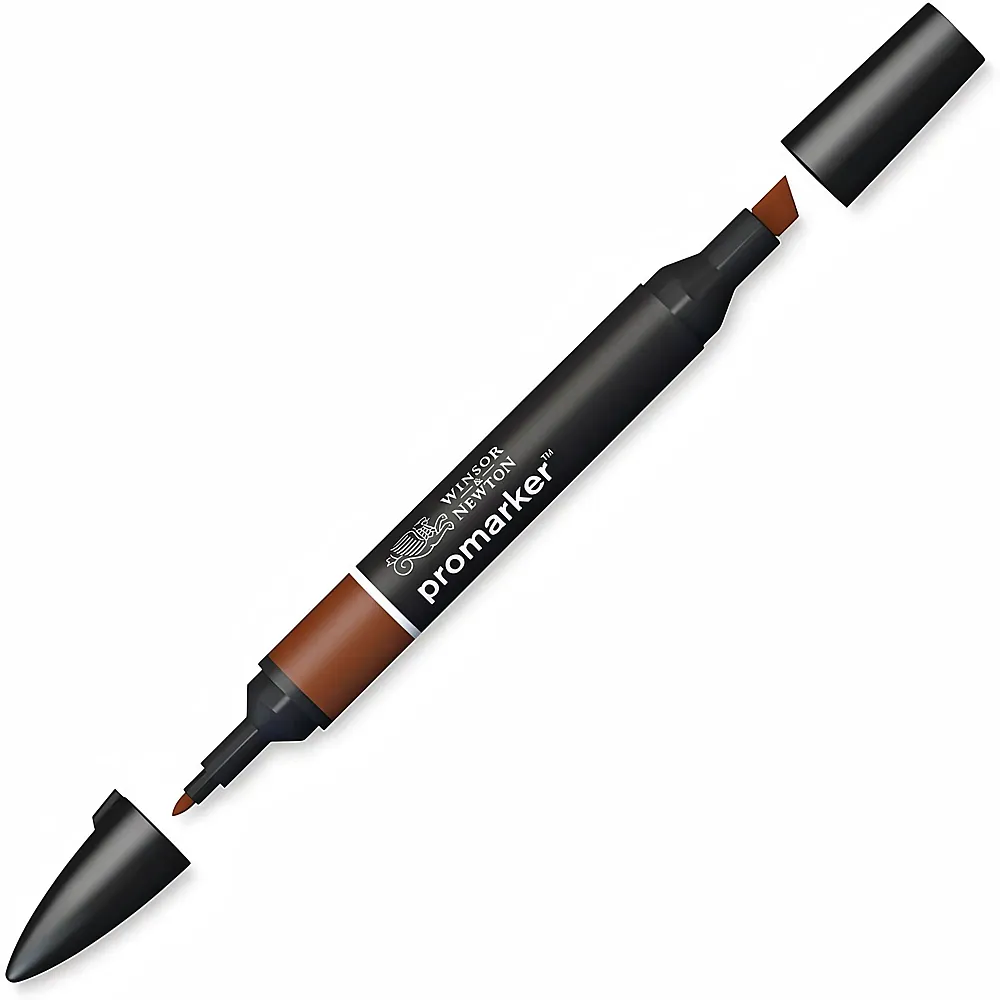 Winsor & Newton Promarker Stift mit 2 Spitzen Henna | Farbe & Kreide