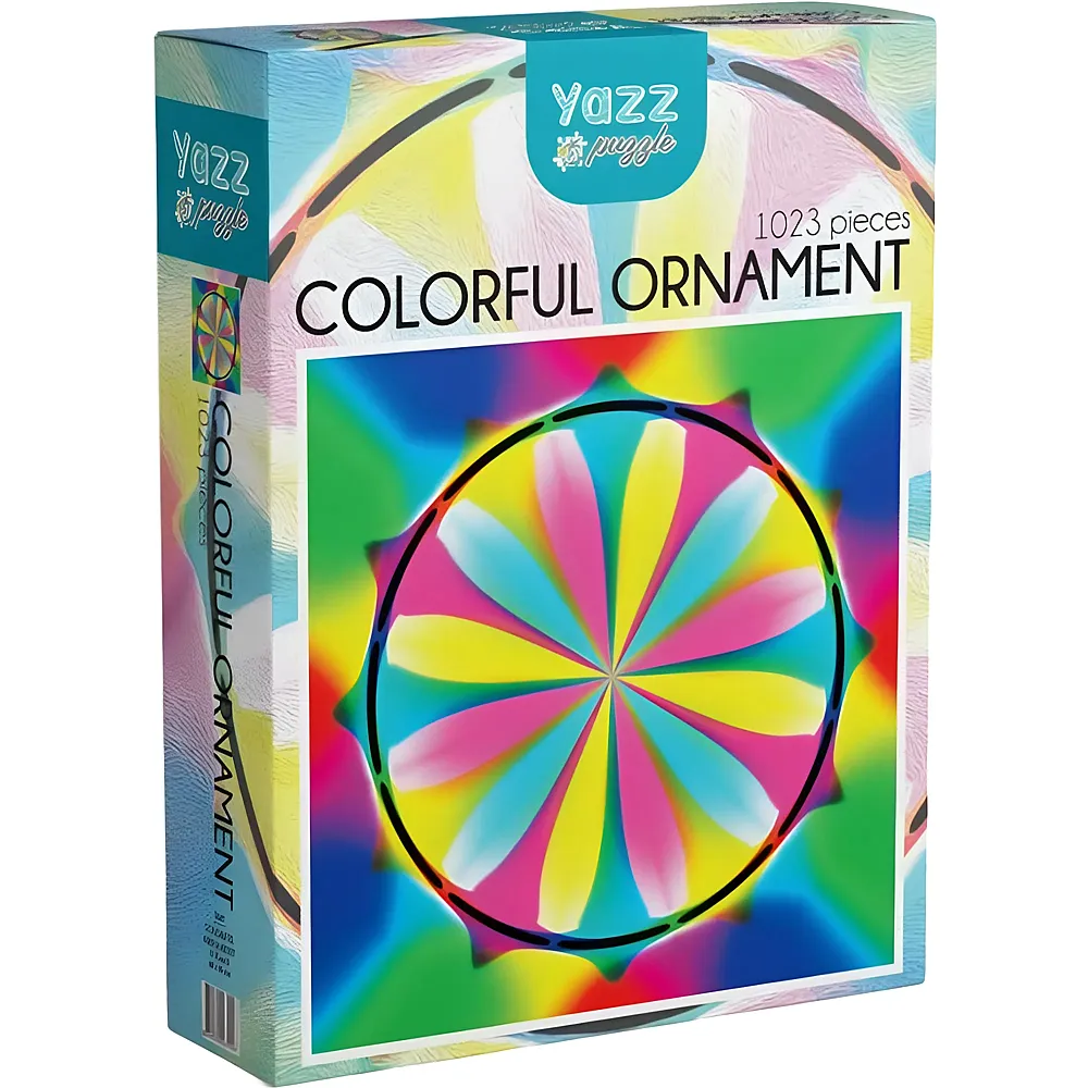 Yazz Puzzle Colorful Ormanent 1023Teile