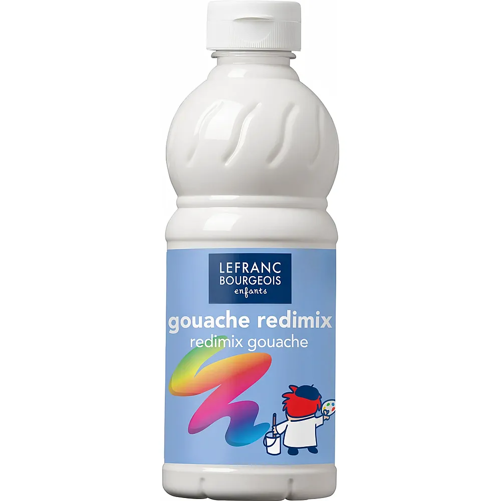 Lefranc Bourgeois Lfb Flssige Tempera Redimix 500ml Flasche - Weiss - Suche