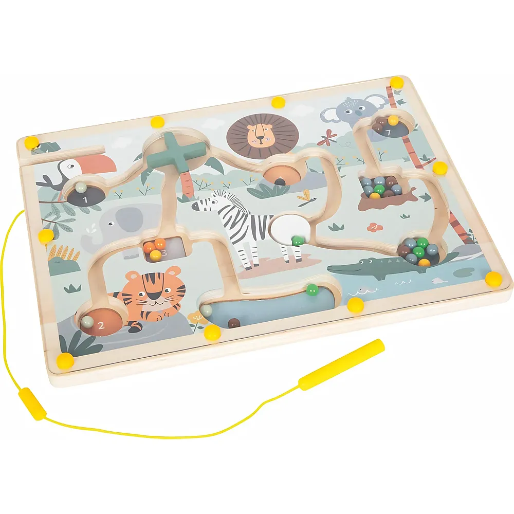 Small Foot  Magnetisches Labyrinth-Safari
