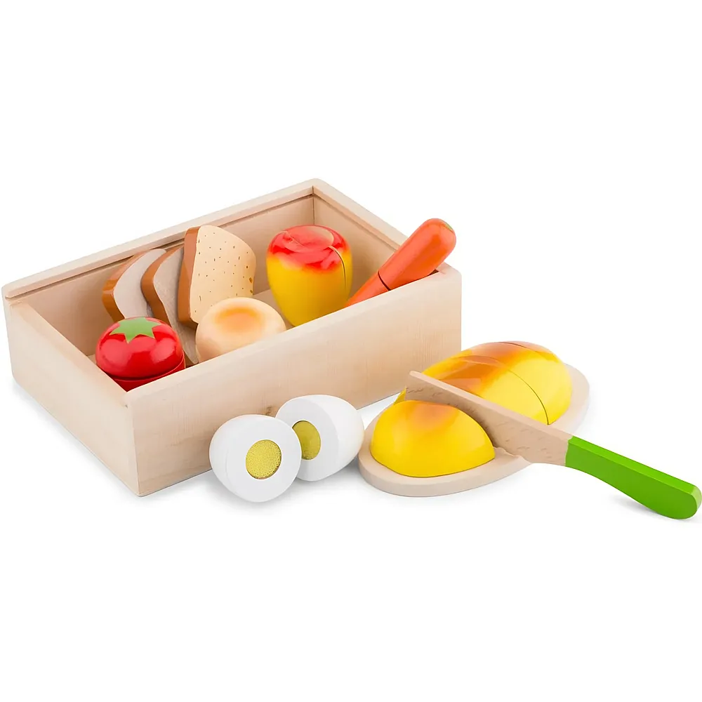 New Classic Toys Bon Appetit Schneide-Spiel Frhstcksbox