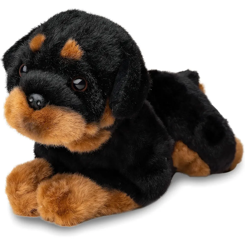 Unitoys Rottweiler liegend - 30 cm - Hunde Pl�sch