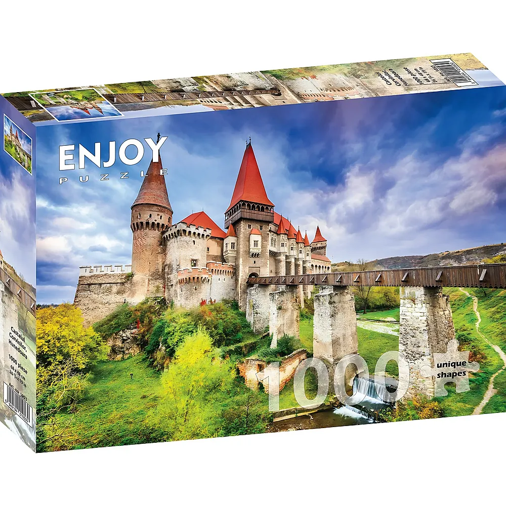 Enjoy Puzzle Das Corvin-Schloss, Hunedoara - 1000 Teile