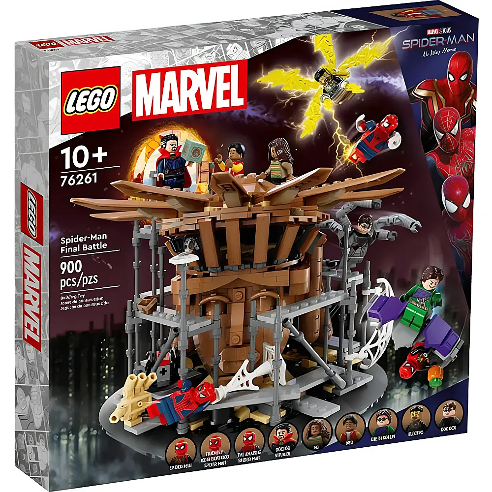 LEGO Marvel Super Heroes Spiderman Spider-Mans grosser Showdown 76261