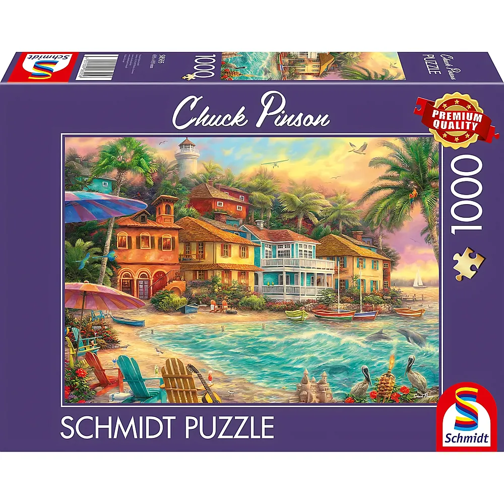 Schmidt Puzzle Chuck Pinson Inselzeit - 1000 Teile