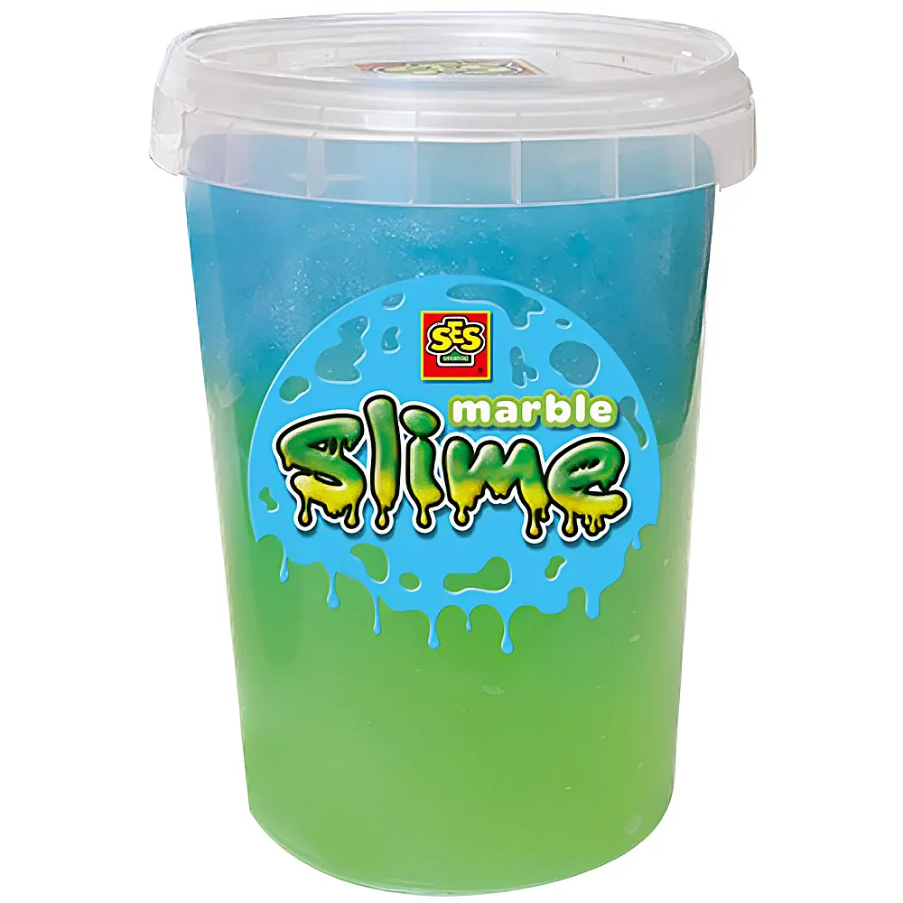 SES Marble Slime Grn/Blau 200g | Gimmicks