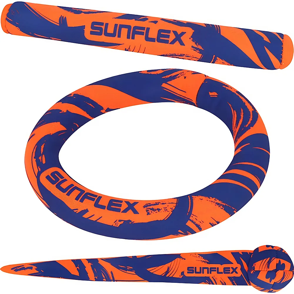 Sunflex Tauchset 3tlg. Neopren Ring, Ball, Stab