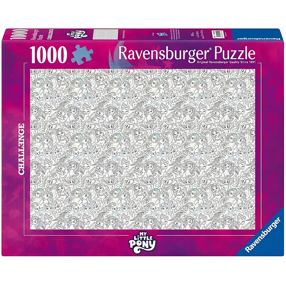 Ravensburger Puzzle Impossible My Little Pony 1000Teile