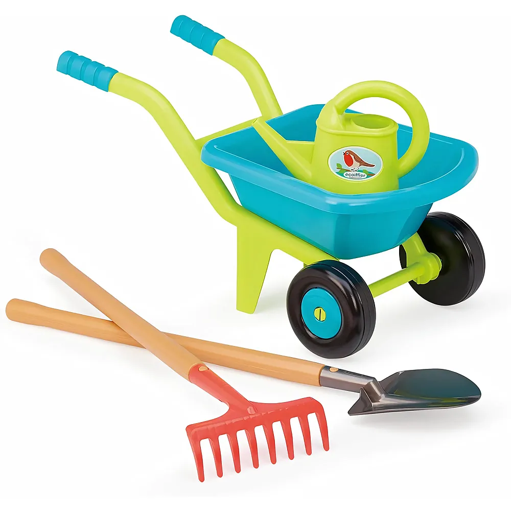 meinspielzeug - Ecoiffier Schubkarre G�rtner | Sandkasten