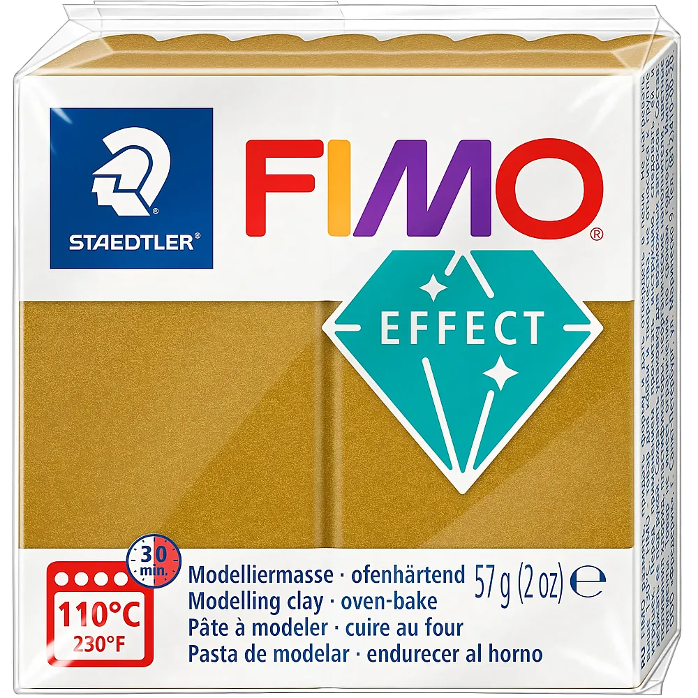 Fimo Effect Modelliermasse Gold