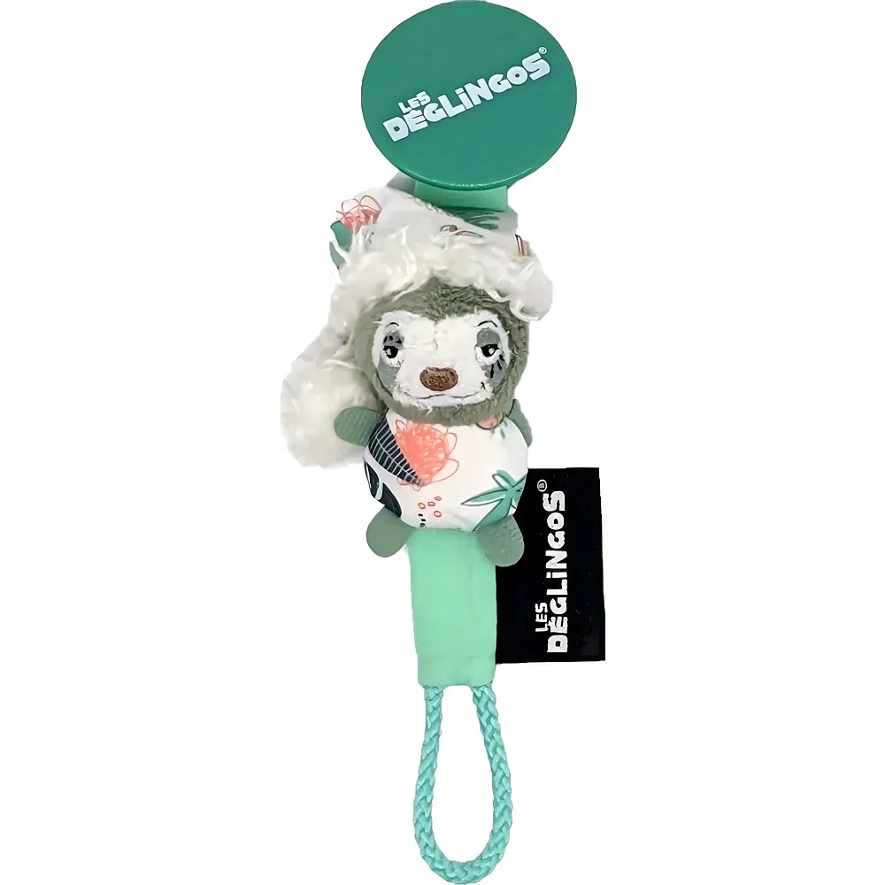 Les D�glingos Pacifier Clip Chillos The Sloth