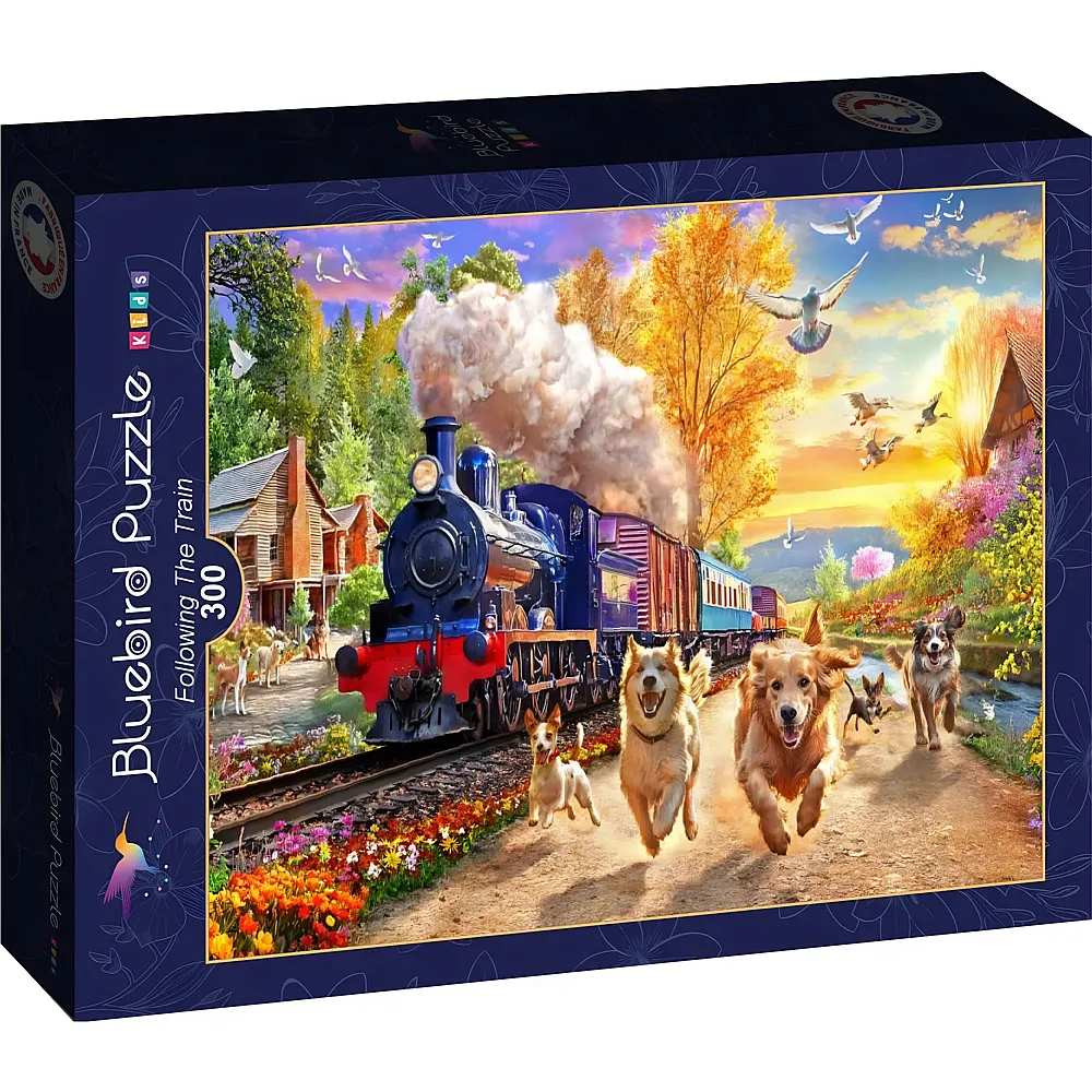 Bluebird Puzzle Dem Zug Folgen - 300 Teile